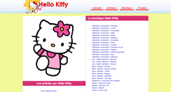 Desktop Screenshot of hello-kitty.achat-petit-prix.fr