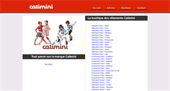 Desktop Screenshot of catimini.achat-petit-prix.fr