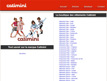 Tablet Screenshot of catimini.achat-petit-prix.fr
